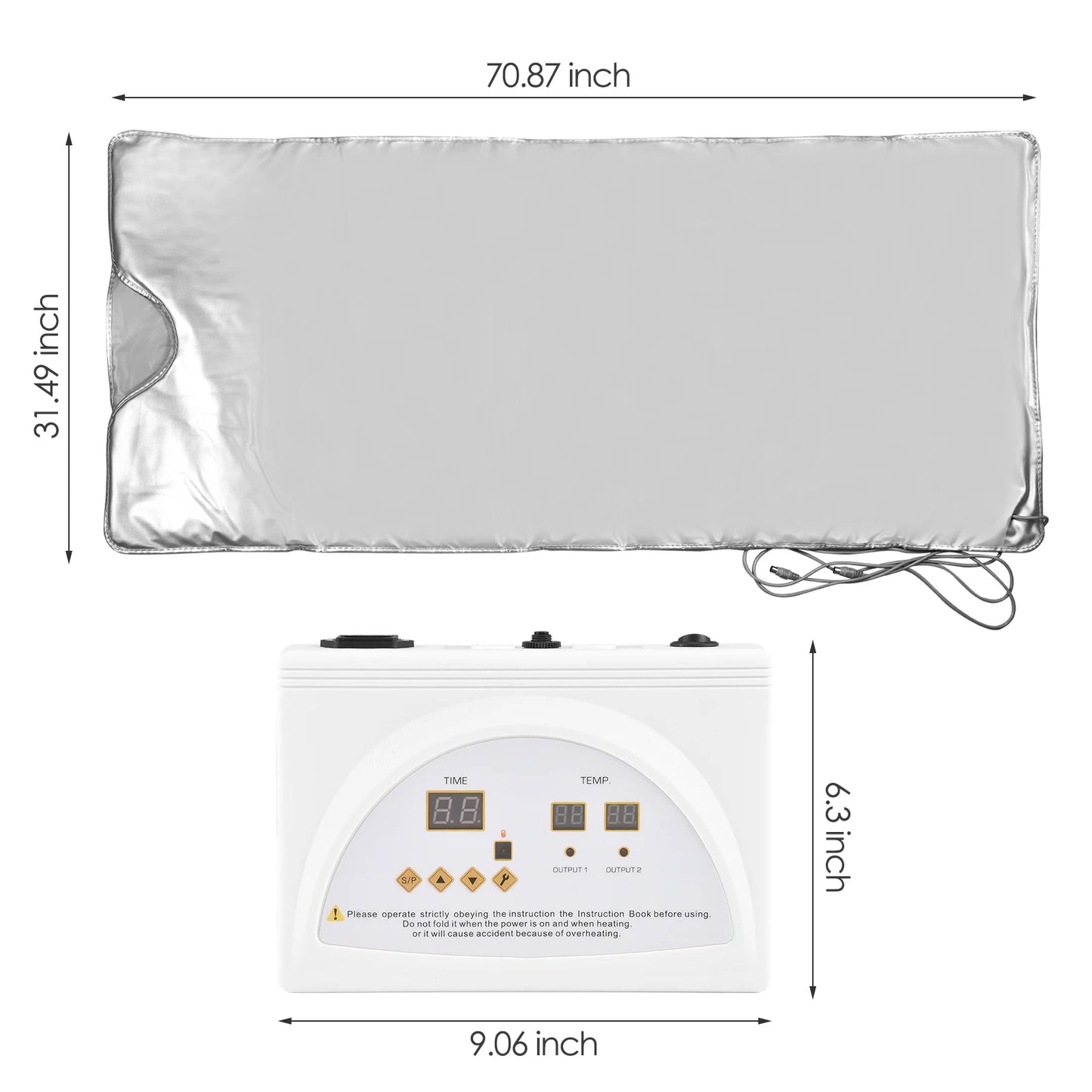 PureRadiance – Premium Far-Infrared Sauna Blanket